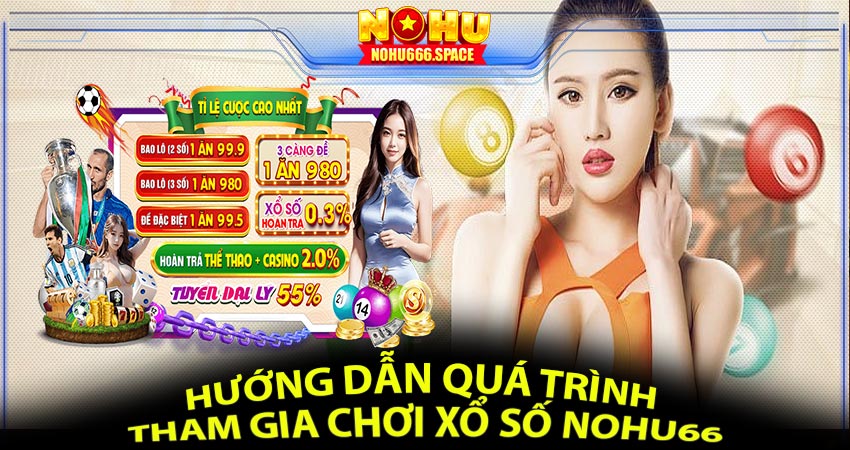 Hướng dẫn quá trình tham gia chơi xổ số nohu66